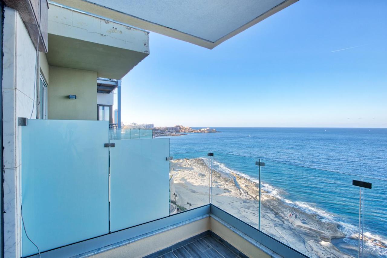 Seafront Sliema Apartment With Balcony & Sea Views By Jl Extérieur photo