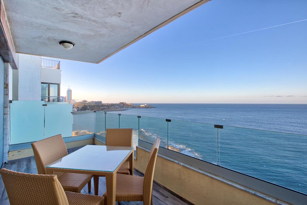 Seafront Sliema Apartment With Balcony & Sea Views By Jl Extérieur photo