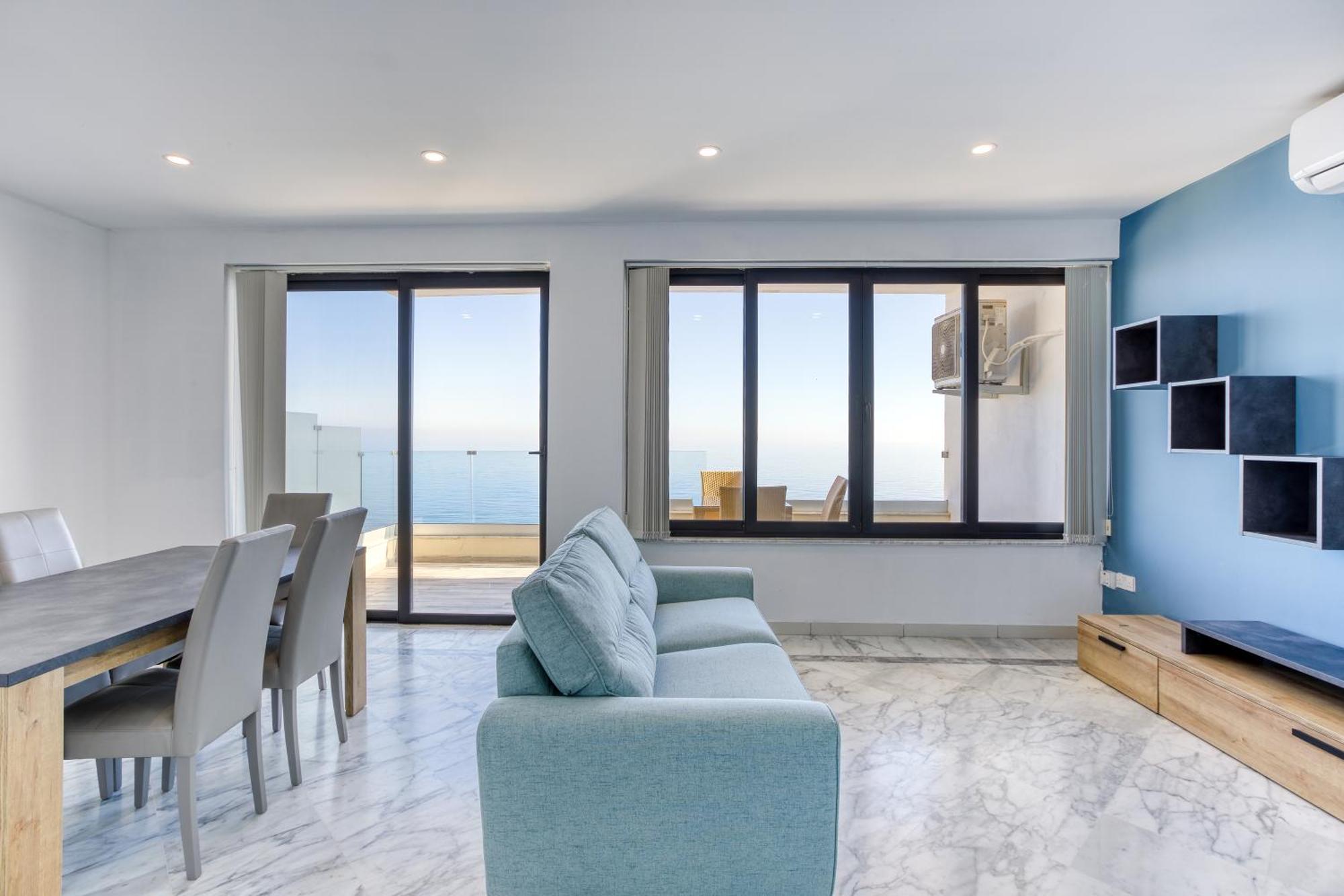 Seafront Sliema Apartment With Balcony & Sea Views By Jl Extérieur photo