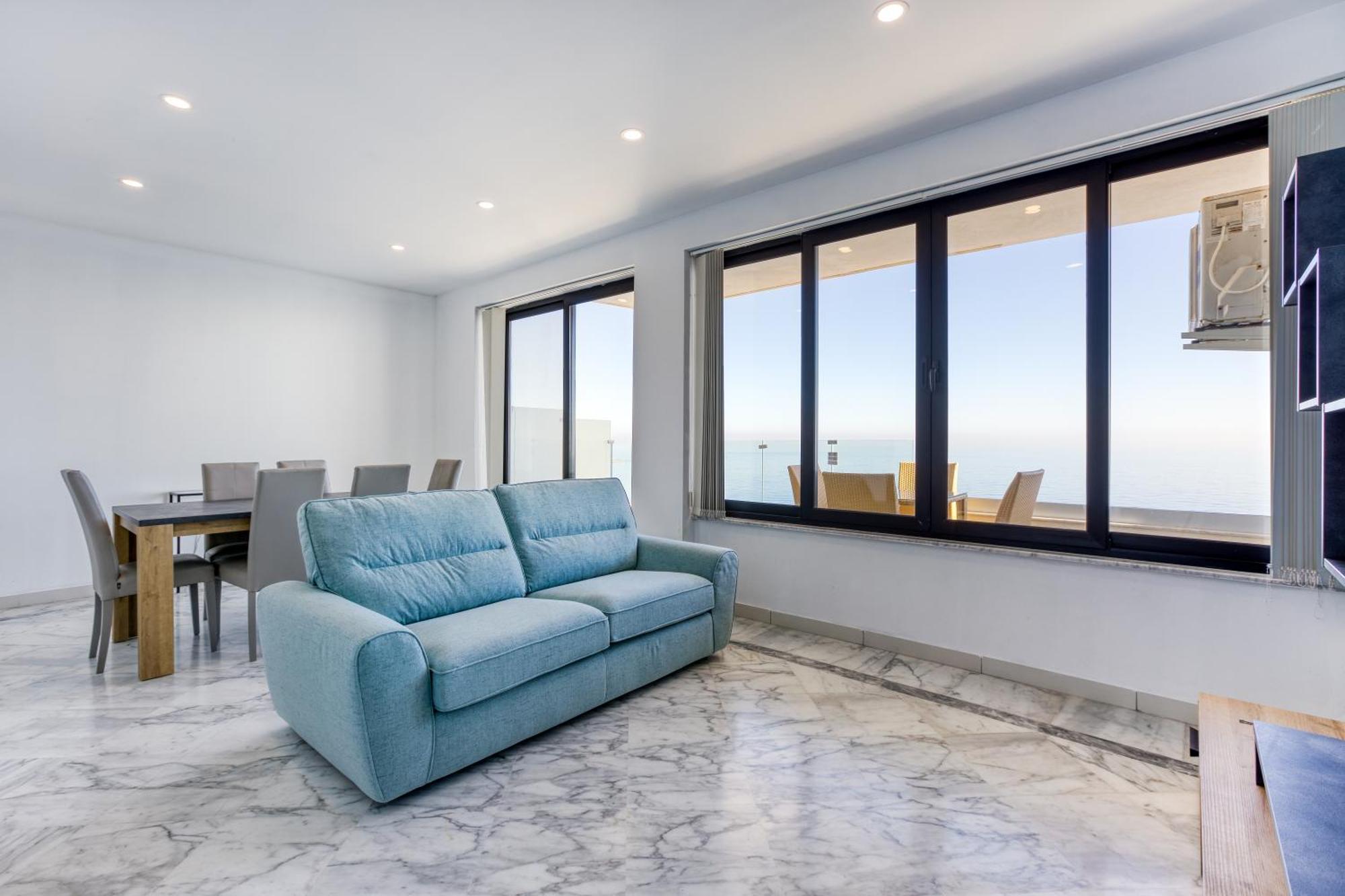 Seafront Sliema Apartment With Balcony & Sea Views By Jl Extérieur photo